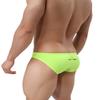 BRAVE PERSON 56 Men's Surf Swim Shorts Beach Briefs, Fashion Bikini Sexy Low Waist (XL / 32-37, Fluorescent Yellow) view 2