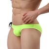 BRAVE PERSON 56 Men's Surf Swim Shorts Beach Briefs, Fashion Bikini Sexy Low Waist (XL / 32-37, Fluorescent Yellow) view 3