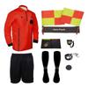 New! 2018 Pro Soccer Referee Package Full Sleeve (11 Piece) (Red, YL (Chest 32-34")) view 1