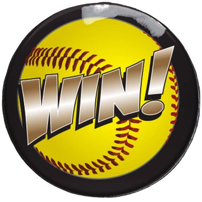 20-Mil Thick Award Decals for Softball, Softball Award Decals 100 Award Stickers (Win)