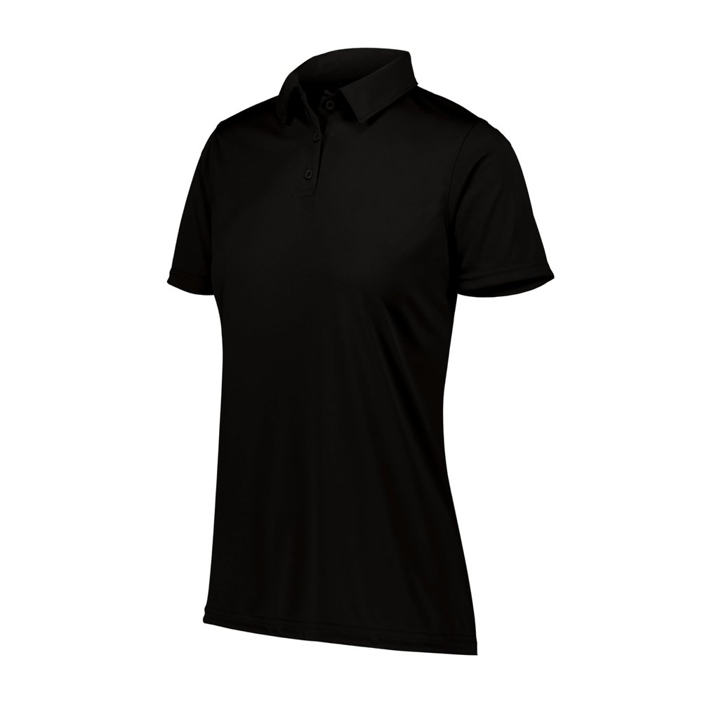 Augusta Sportswear Women's Vital Polo, Black, 2XL