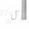 Qty 100 Fishing 6X Strong Siwash Nickel Hooks Size 7/0 Open Eye Hi-Carbon Steel Hook Long Cut Point view 3