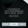 Girls Cutter Jersey Black/White L view 4