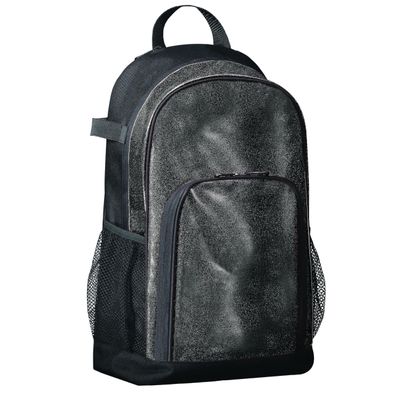 Augusta Sportswear All Out Glitter Backpack Black Glitter/Black OS