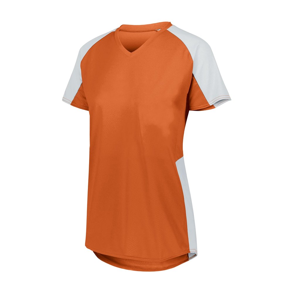 Girls Cutter Jersey Orange/White M
