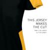 Augusta Sportswear Womens Cutter Softball Jersey, Black/Gold M view 2