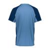 Augusta Sportswear Boys Cutter Jesey Columbia/Navy view 2