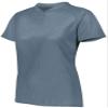 Augusta Sportswear Womens Attain Two-Button Jersey M Graphite