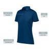 Augusta Sportswear Women's Vital Polo, Navy, L view 3