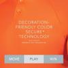 Augusta Sportswear Attain Wicking Two-Button Baseball Jersey Orange L view 4