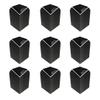 Optix 3 Sets of Harrows Slim Dart Flights Plus 1 Set of Aluminum Dart Flight Protectors (Black) view 2