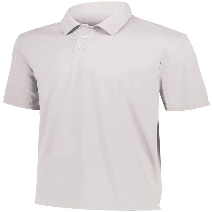 Augusta Sportswear Boys' Vital Polo White