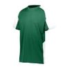 Augusta Sportswear Boys Cutter Jesey Dark Green/White view 1