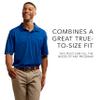 Augusta Sportswear Vital Polo, Royal, 3XL view 2