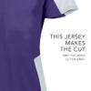Augusta Sportswear Womens Cutter Softball Jersey, Purple/White S view 3