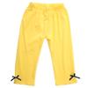 2Pcs Toddler Baby Girls Kids Ruffled Sleeve Striped Flower T-Shirt Tops +Shorts Pants Summer Outfits 1-8 Y (130/6-7Y, Blue+Yellow) view 4
