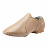 Dynadans Leather Upper Slip-on Jazz Dance Shoe for Women Men's Dance Shoes Brown 7.5M view 1