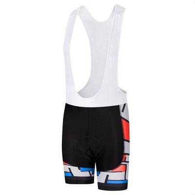 Uriah Men's Bicycle Bib Shorts White Gel Padded Tights Red White Size XXL(CN)