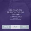 Augusta Sportswear Attain Wicking Two-Button Baseball Jersey Purple (Hlw) L view 4