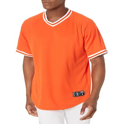 Augusta Men's 221021, Orange | White, Small