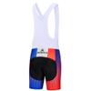 Uriah Men's Bicycle Bib Shorts White Gel Padded Tights France Tower Size XXL(CN) view 2