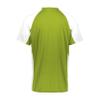 Augusta Sportswear Youth Cutter Jersey, Lime/White, XS view 3