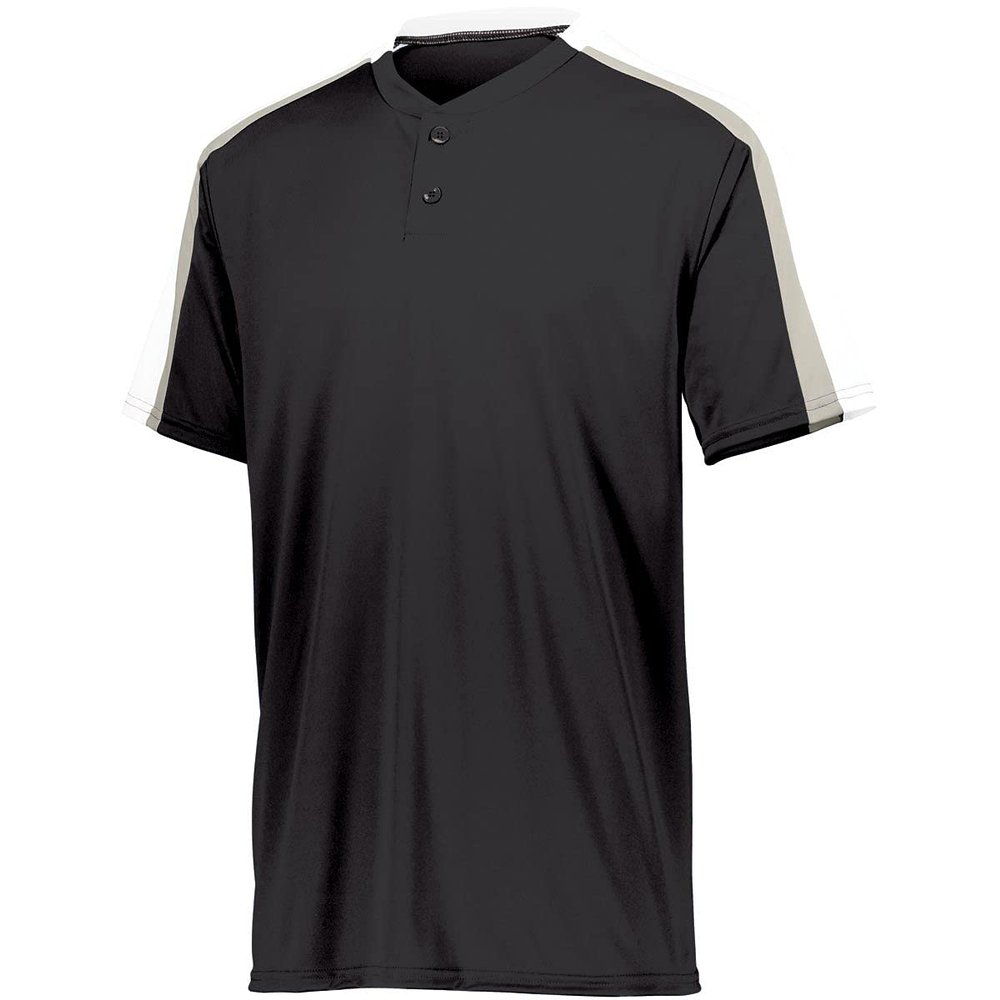 Augusta Sportswear Power Plus Jersey 2.0 3XL Black/White/Silver Grey