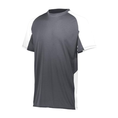 Augusta Sportswear Boys Cutter Jesey Graphite/White