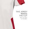 Augusta Sportswear Womens Cutter Softball Jersey, White/Red L view 3