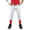 Augusta Sportswear Youth Pull-Up Baseball Pant with Loops, White, M view 2