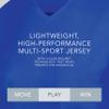 Augusta Sportswear Womens Cutter Softball Jersey, Royal/White M view 4