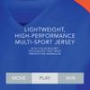 Girls Cutter Jersey Royal/Orange L view 4