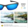 BLAZERBUCK Anti-salt Polarized Replacement Lenses for Oakley Bottlecap - Ice Blue view 3