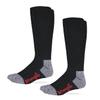 Wrangler Riggs Mens Cotton Tall Work Boot Socks 2 Pair Pack, Black, Large view 1