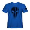 Fantastic Tees USA American Skull Patriotic Shirts for Men T-Shirt (Royal, 2XL) view 1