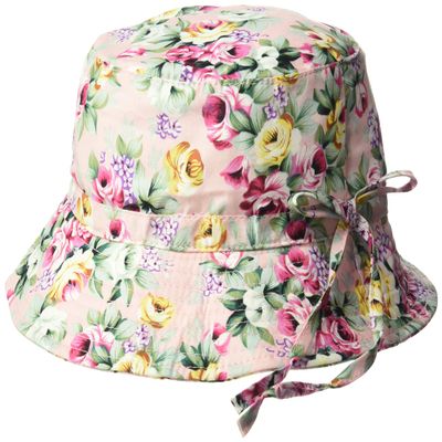 Baby Banz boys bucket hats, Vintage Rose, 2-4T US