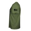 Fantastic Tees USA American Skull Patriotic Shirts for Men T-Shirt (Military Green, S) view 4