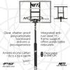 NET1 Attack Youth Portable Basketball System, White view 3