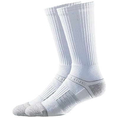 Strideline Premium Athletic Crew Sock 1 Pair - White, Small