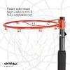 NET1 Black Pole Pad Netball System, Red view 3