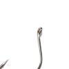 100pcs Size #2 Fishing 2X Strong Kahle Hook Nickel Wide Gap Turned-up Ball Eye Single Style Made of Hi-Carbon Steel view 3