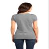 District Juniors Ring Spun 100% Cotton T Md. Gry Fr view 3