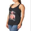 Marvel Women's Avengers Infinity War Wakandas Finest Tank Top, Black, 2X-Large view 2