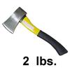 2LB Carbonized Steel Camping Axe with Comfortable Fiber Glass Handle, Durably Built for Long Lasting Performance (2.0) view 4