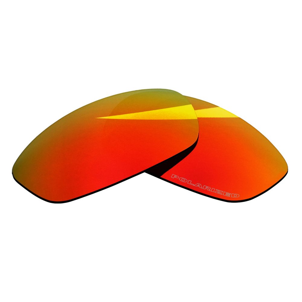 BLAZERBUCK Anti-salt Polarized Replacement Lenses for Oakley Blender OO4059 - Fire Red
