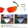 BLAZERBUCK Anti-salt Polarized Replacement Lenses for Oakley Blender OO4059 - Fire Red view 3