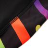 Uriah Women's Cycling Bib Shorts Black 3D Coolmax Gel Padded Colorful Brush Size M(CN) view 3