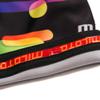 Uriah Women's Cycling Bib Shorts Black 3D Coolmax Gel Padded Colorful Brush Size M(CN) view 4