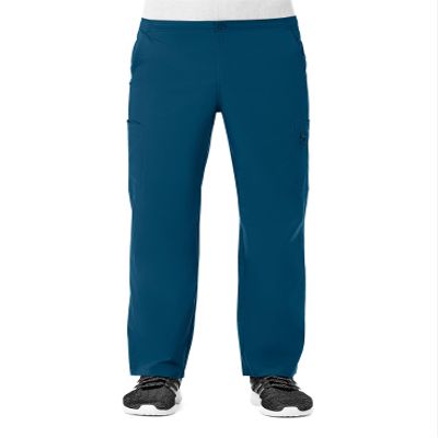 Maevn 8308 Men's Half Elastic 8-Pocket Cargo Pant Caribbean Blue XL Short