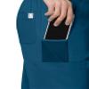 Maevn 8308 Men's Half Elastic 8-Pocket Cargo Pant Caribbean Blue XL Short view 3